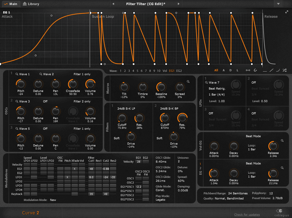 Curve 2 Screenshot