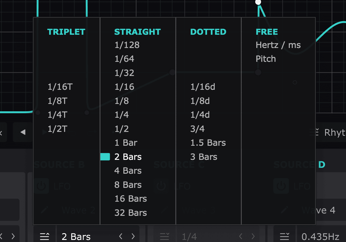 Sync options