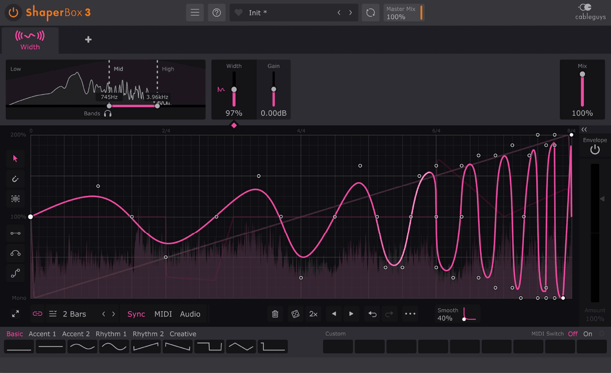 WidthShaper 3 Screenshot